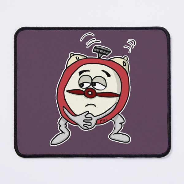 Item preview, Funny Thinking Alarm Clock | Cute Spooky Deadline Timekeeper Meme designed and sold by MyxaART.