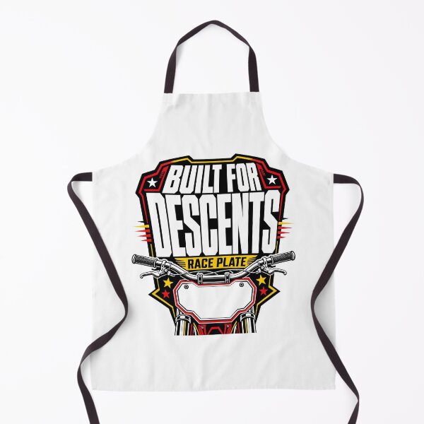 Item preview, Built For Descents MTB Race Plate designed and sold by pirminio.