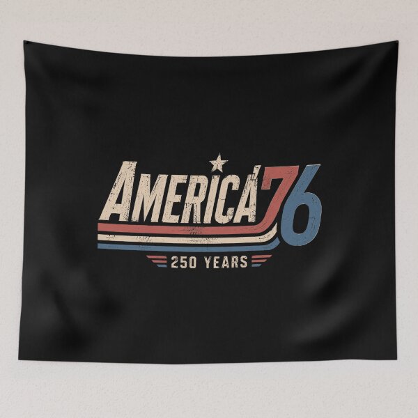 Item preview, America 76 Retro 250 Years 1776 2026 250th Anniversary USA designed and sold by OlakunleOloroz.