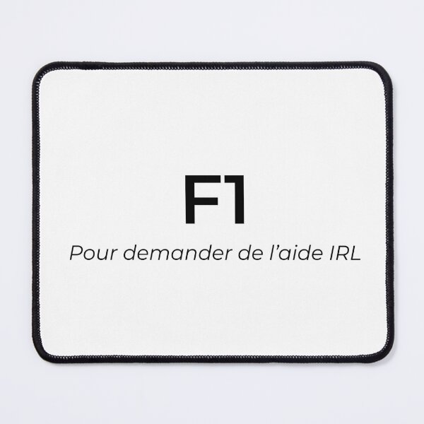 Item preview, Press F1 to ask for help IRL – Daily Humor designed and sold by JbrauShop.