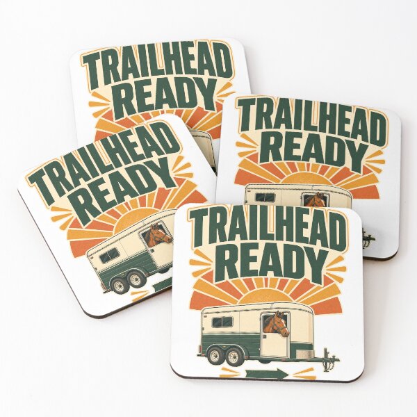 Item preview, Trailhead Ready Riding Saying designed and sold by pirminio.