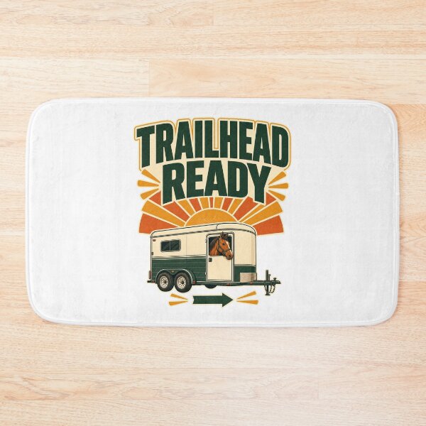 Item preview, Trailhead Ready Riding Saying designed and sold by pirminio.