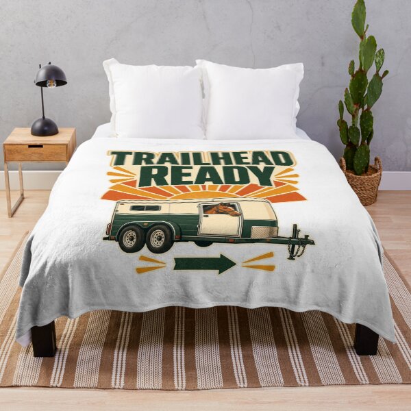 Item preview, Trailhead Ready Riding Saying designed and sold by pirminio.