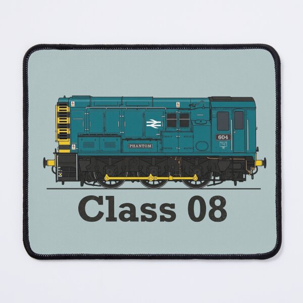 Item preview, British Rail Class 08 Shunting Locomotive Graphic designed and sold by WheresTheTShirt.
