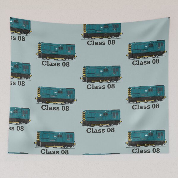 Item preview, British Rail Class 08 Shunting Locomotive Graphic  designed and sold by WheresTheTShirt.