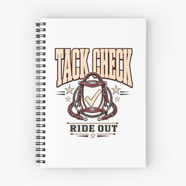 Item preview, Tack Check Ride Out riding saying designed and sold by pirminio.