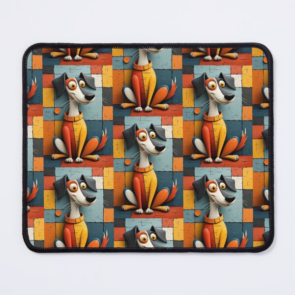 Item preview, Cubic Dog Symphony designed and sold by Petalandfur.
