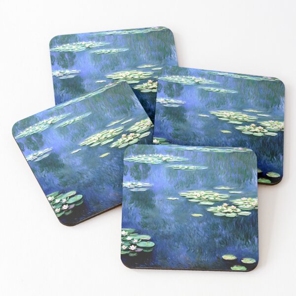 Item preview, Water Lilies: Impression of Reflections & Blossoming Surfaces (11) designed and sold by artdesignsnow.