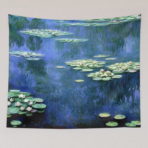 Item preview, Water Lilies: Impression of Reflections & Blossoming Surfaces (11) designed and sold by artdesignsnow.