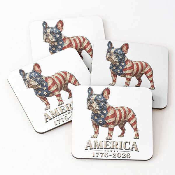 Item preview, America 1776-2026 Patriotic French Bulldog USA 250th designed and sold by OlakunleOloroz.