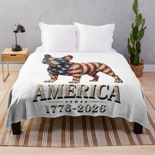Item preview, America 1776-2026 Patriotic French Bulldog USA 250th designed and sold by OlakunleOloroz.