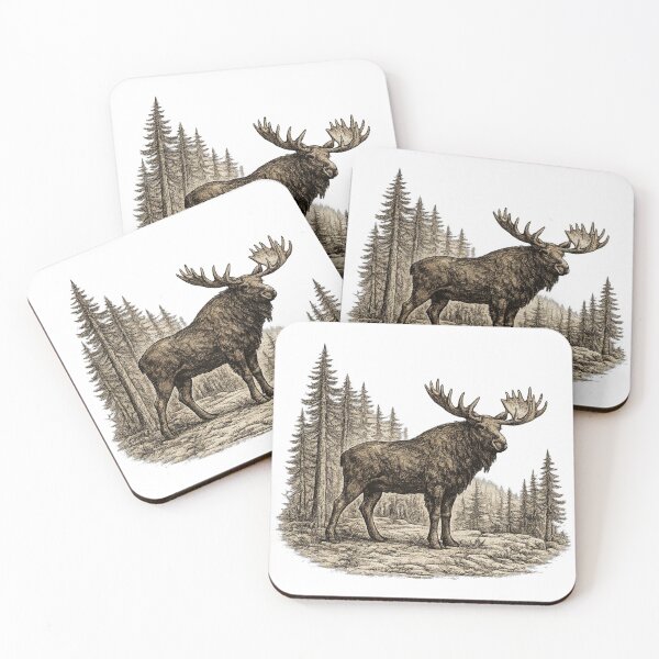 Item preview, Bull Moose Wilderness King designed and sold by KrungiT Design .