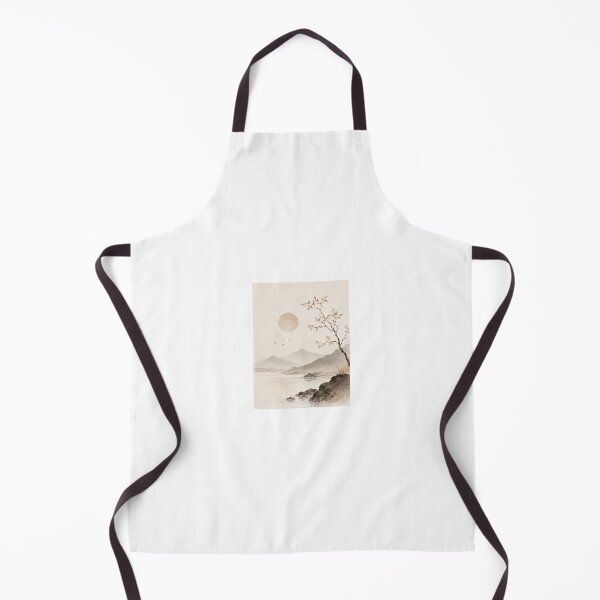 Item preview, Tranquil Horizon – Japandi Zen Landscape Wall Art designed and sold by FAZ-DESIGNS.