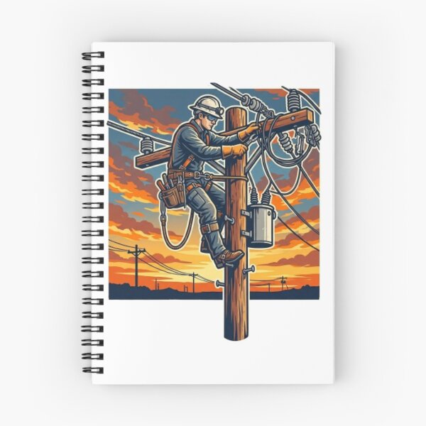 Item preview, Keeping The Lights On Lineman Electrician designed and sold by PixelStyle Studio.