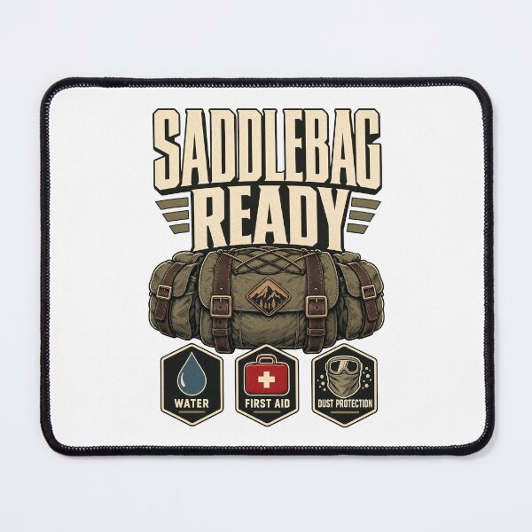 Item preview, Saddlebag Ready Trail Adventure designed and sold by pirminio.