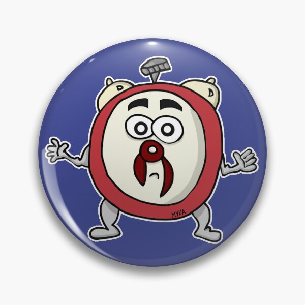 Item preview, Funny Confused Alarm Clock | Cute Ghosted By Time Procrastination designed and sold by MyxaART.