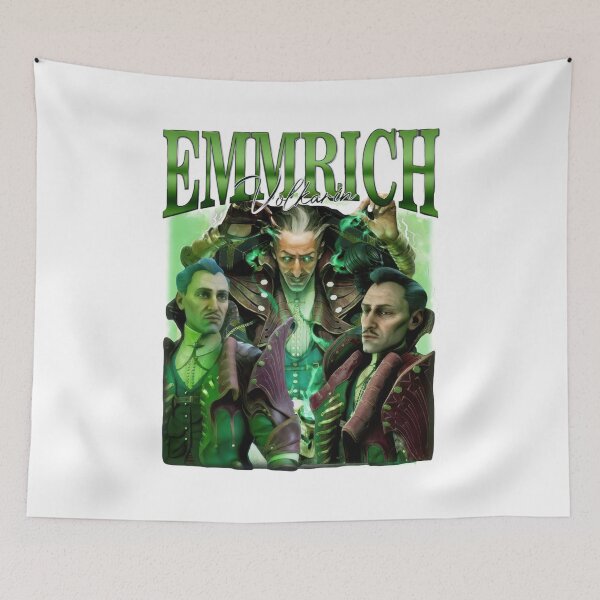 Item preview, Emmrich Volkarin Dragon Age Necromancer Game Fan Art designed and sold by ytbfrjocelyn.