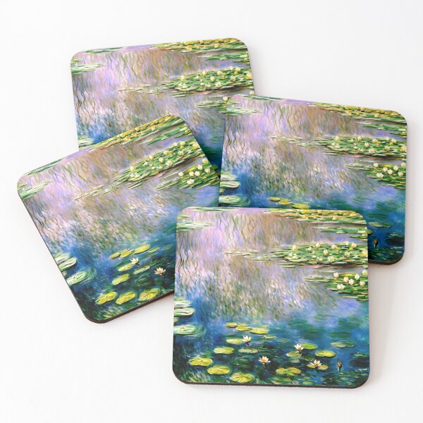 Item preview, Water Lilies: Impression of Reflections & Blossoming Surfaces (12) designed and sold by artdesignsnow.