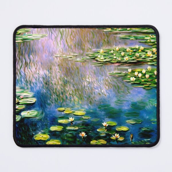 Item preview, Water Lilies: Impression of Reflections & Blossoming Surfaces (12) designed and sold by artdesignsnow.