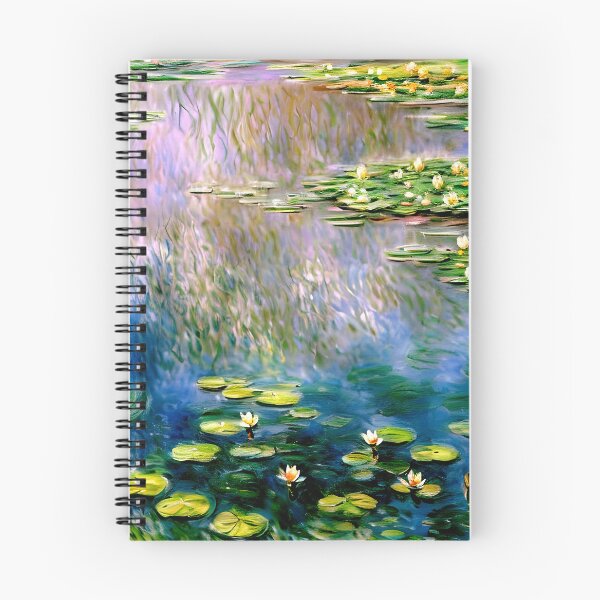Item preview, Water Lilies: Impression of Reflections & Blossoming Surfaces (12) designed and sold by artdesignsnow.