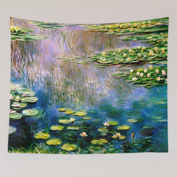 Item preview, Water Lilies: Impression of Reflections & Blossoming Surfaces (12) designed and sold by artdesignsnow.