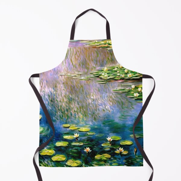 Item preview, Water Lilies: Impression of Reflections & Blossoming Surfaces (12) designed and sold by artdesignsnow.