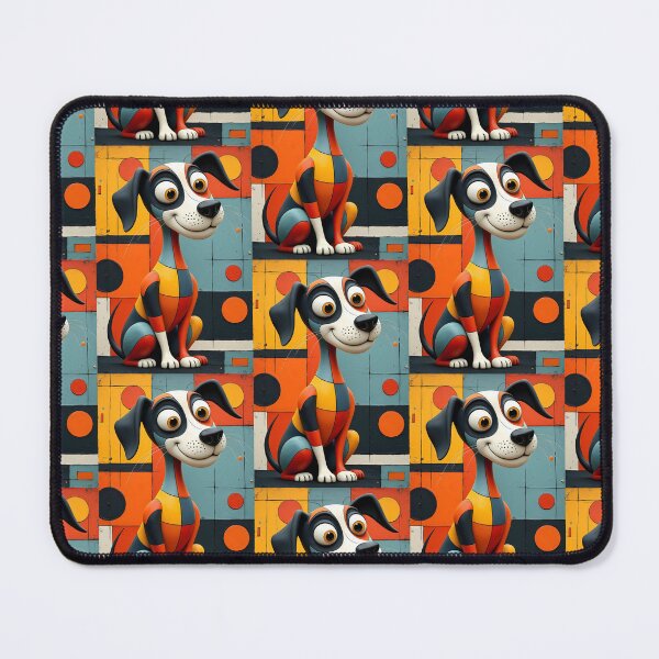 Item preview, Abstract Pup Parade designed and sold by Petalandfur.