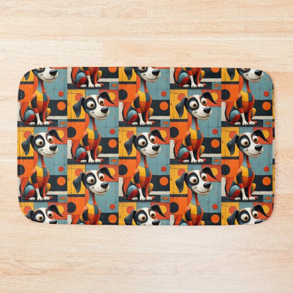 Item preview, Abstract Pup Parade designed and sold by Petalandfur.