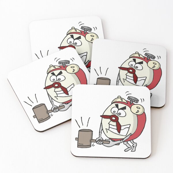 Item preview, Funny Angry Alarm Clock | Cute Sarcastic Deadline Enforcer Meme designed and sold by MyxaART.