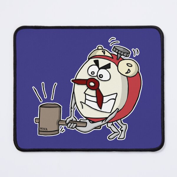 Item preview, Funny Angry Alarm Clock | Cute Sarcastic Deadline Enforcer Meme designed and sold by MyxaART.