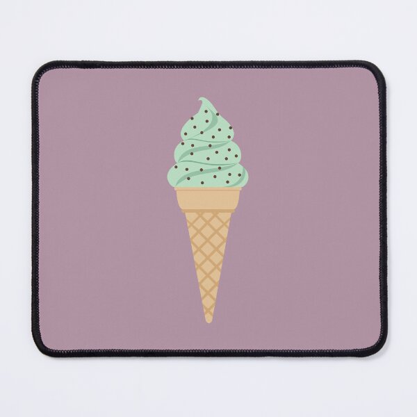 Item preview, Cute Mint Chocolate Chip Soft Serve Ice Cream Waffle Cone designed and sold by Nikola Dio.