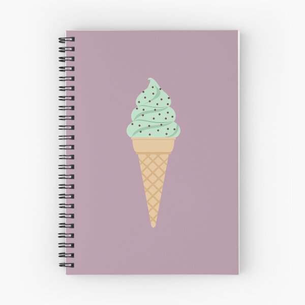 Item preview, Cute Mint Chocolate Chip Soft Serve Ice Cream Waffle Cone designed and sold by Nikola Dio.