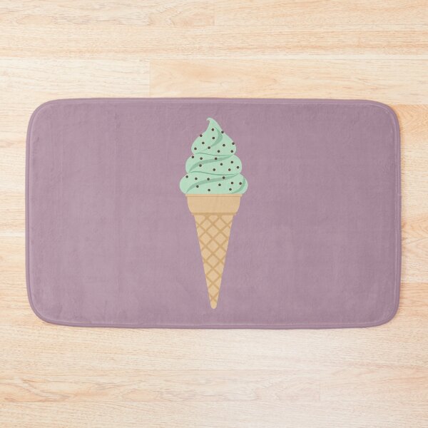 Item preview, Cute Mint Chocolate Chip Soft Serve Ice Cream Waffle Cone designed and sold by Nikola Dio.