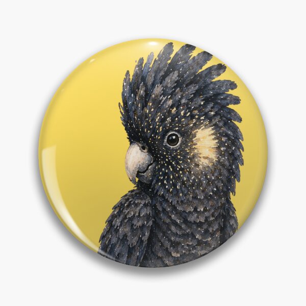 Item preview, Black Cockatoo Watercolour Illustration designed and sold by inspired-works.