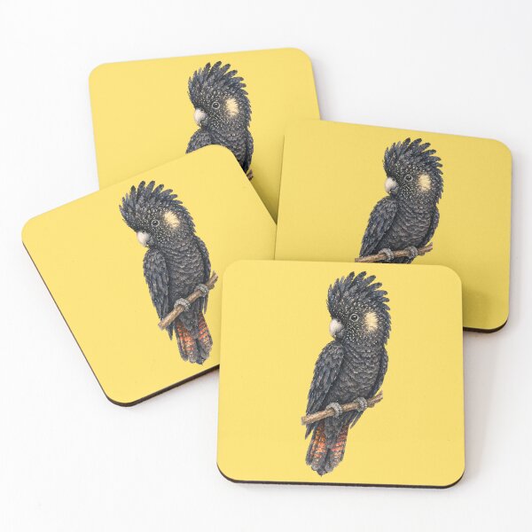 Item preview, Black Cockatoo Watercolour Illustration designed and sold by inspired-works.