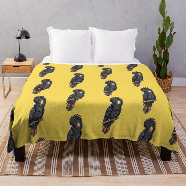 Item preview, Black Cockatoo Watercolour Illustration designed and sold by inspired-works.