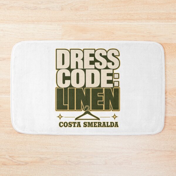 Item preview, Costa Smeralda Dress Code Linen designed and sold by pirminio.