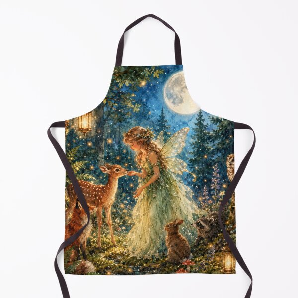 Item preview, Forest Fairy With Animals designed and sold by Tau Tia L Douglass.