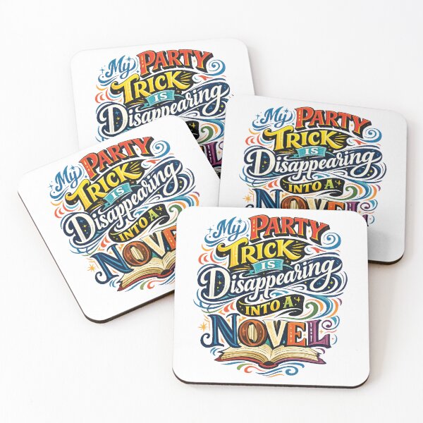 Item preview, My Party Trick is Disappearing Into a Novel designed and sold by Jhullie.
