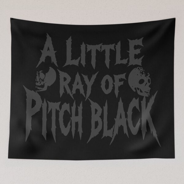 Item preview, A Little Ray of Pitch Black dark Gothic  designed and sold by Colorfulman.