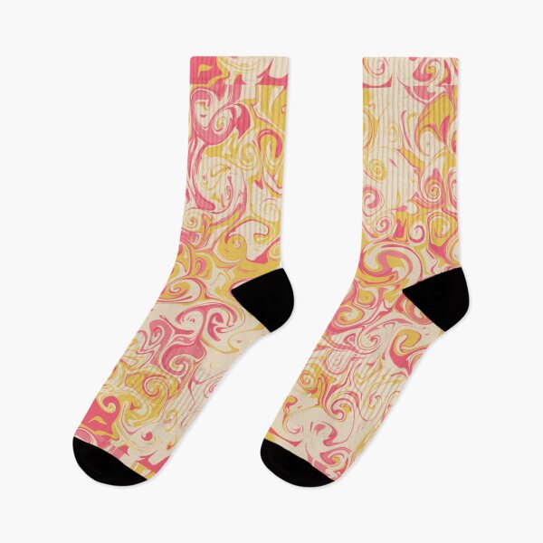 Item preview,  pink & yellow Multicolor Flow Design designed and sold by gemsstickers1.