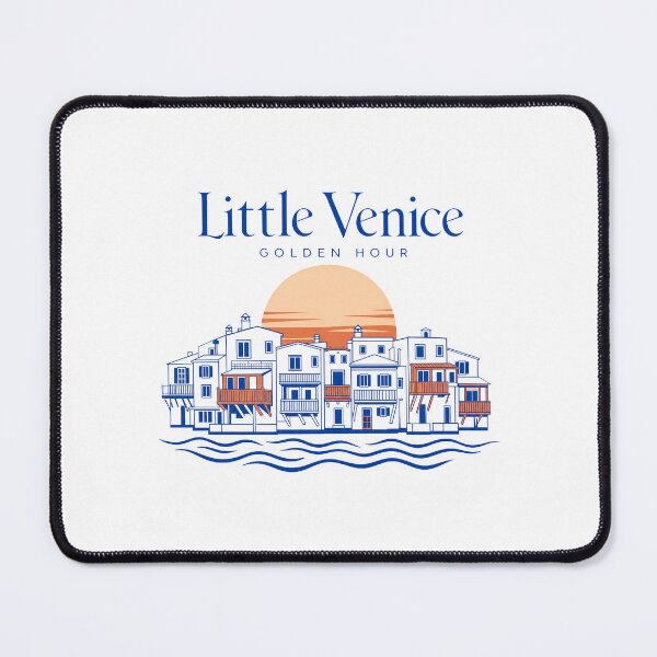 Item preview, Mykonos Little Venice at Golden Hour designed and sold by pirminio.