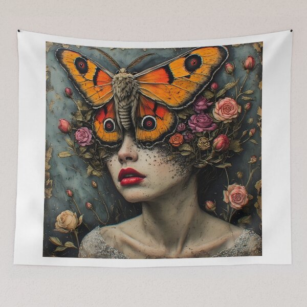 Item preview, Poetic Butterflies: Wings of Impermanence designed and sold by UrbanTempleArt.