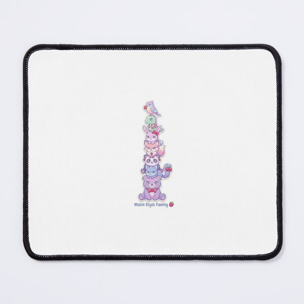 Item preview, Malin Style Family Stack – Raspberry Pastel Animals designed and sold by MalinStyle.