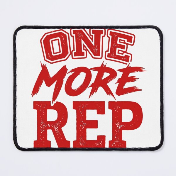 Item preview, One More Rep gym motivation designed and sold by ArtisticShape.