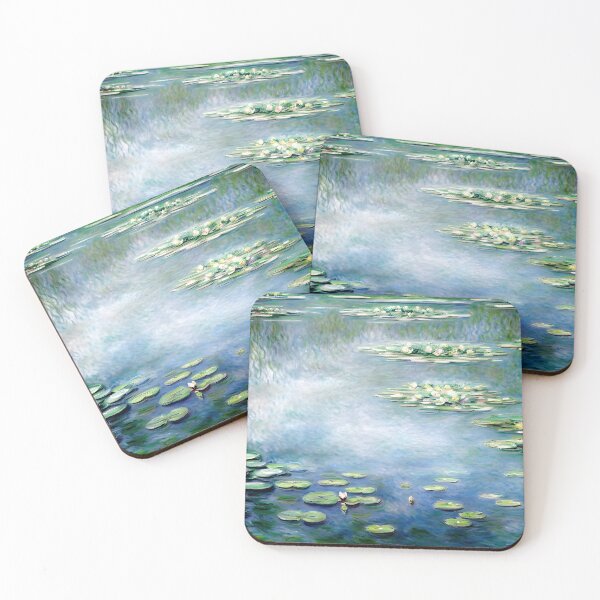 Item preview, Water Lilies: Impression of Reflections & Blossoming Surfaces (13) designed and sold by artdesignsnow.