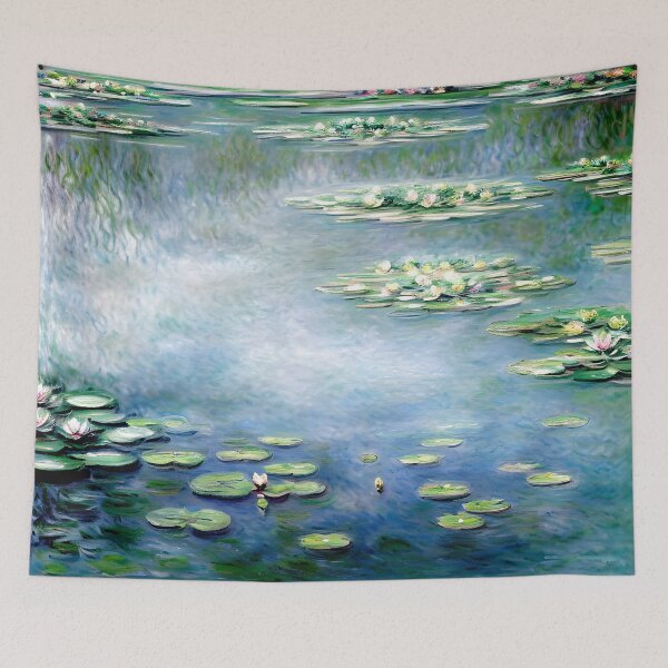Item preview, Water Lilies: Impression of Reflections & Blossoming Surfaces (13) designed and sold by artdesignsnow.
