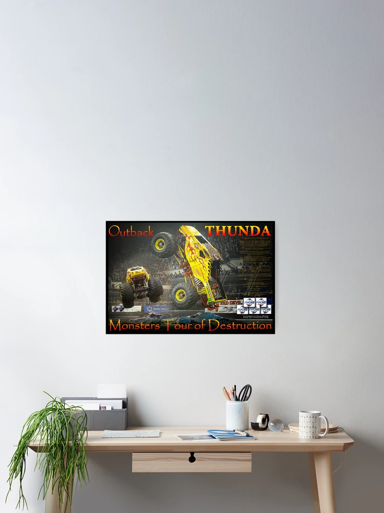 Thumbnail 2 of 3, Poster, Outback Thunda designed and sold by Ralph Meznar.