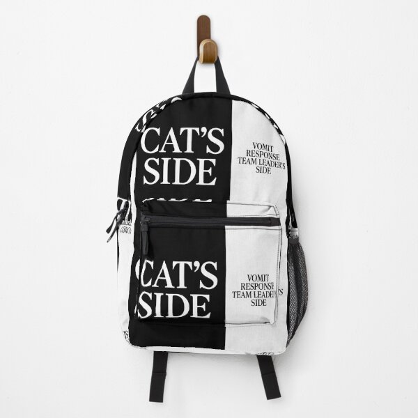 Item preview, ⭐CAT'S SIDE COLLECTION⭐ - CAT'S SIDE - VOMIT RESPONSE TEAM LEADER'S SIDE designed and sold by WheelieGdArt.