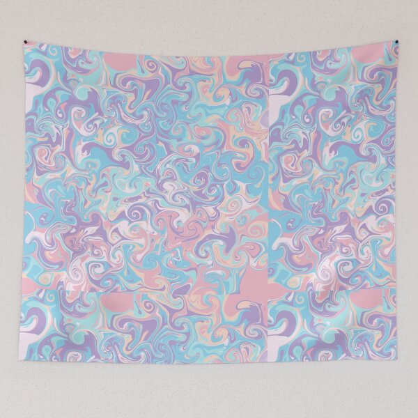 Item preview,  pastel Multicolor Flow Design designed and sold by gemsstickers1.
